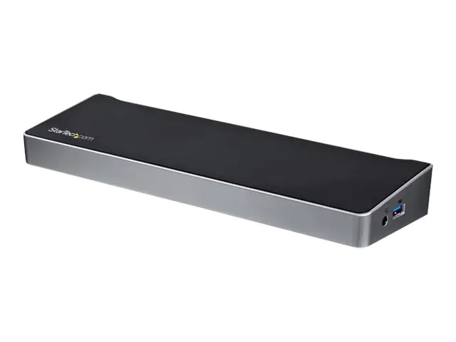 StarTech Triple-Video Laptop Dockingstation - Windows / macOS - Unterstützt drei Displays, 2x DisplayPort und HDMI oder 4K Ultra HD an einem Monitor - Dockingstation - USB - 1GbE - für P/N: ARMBARTRIO2, ARMTRIO, LTLOCK