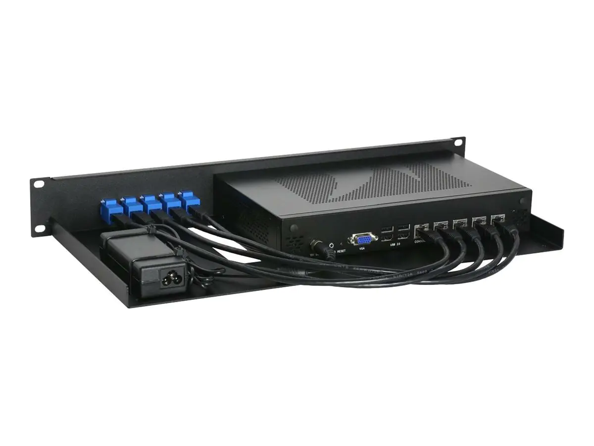 Rackmount.IT RM-BC-T1 - Netzwerk-Einrichtung - Rack montierbar - Jet Black, RAL 9005 - 1.3U - 48.3 cm (19") - für Barracuda NextGen Firewall F-Series F80; NextGen Firewall X-Series X50