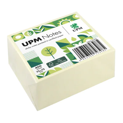UPM Notes Haftnotiz 400Bl. ge - Bürokleinmaterial - Bürokleinmaterial 5820-01PG