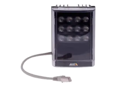 AXIS T90D20 PoE IR-LED Illuminator - Infrarot-Illuminator - Deckenmontage möglich, Pfosten montierbar, geeignet für Wandmontage - Innenbereich, Außenbereich - Schwarz
