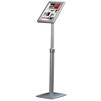Franken GmbH Franken BS0905, Informationsstand, A4, Aluminium, Silber, Horizontal/Vertical, 250 mm