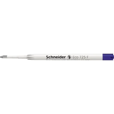 Schneider Schreibgeräte Eco 725, Blau, Fein, Weiß, Edelstahl, G2, Kugelschreiber 172503