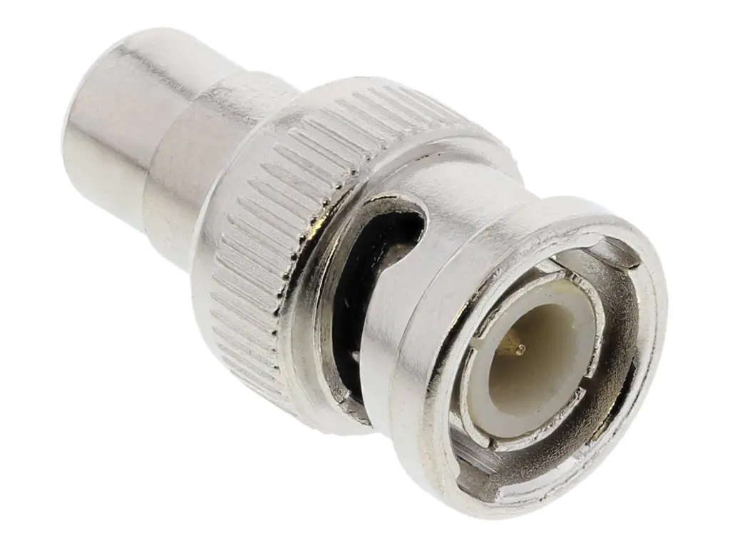 InLine - Videoanschluß - composite video - BNC (M) bis RCA (W)