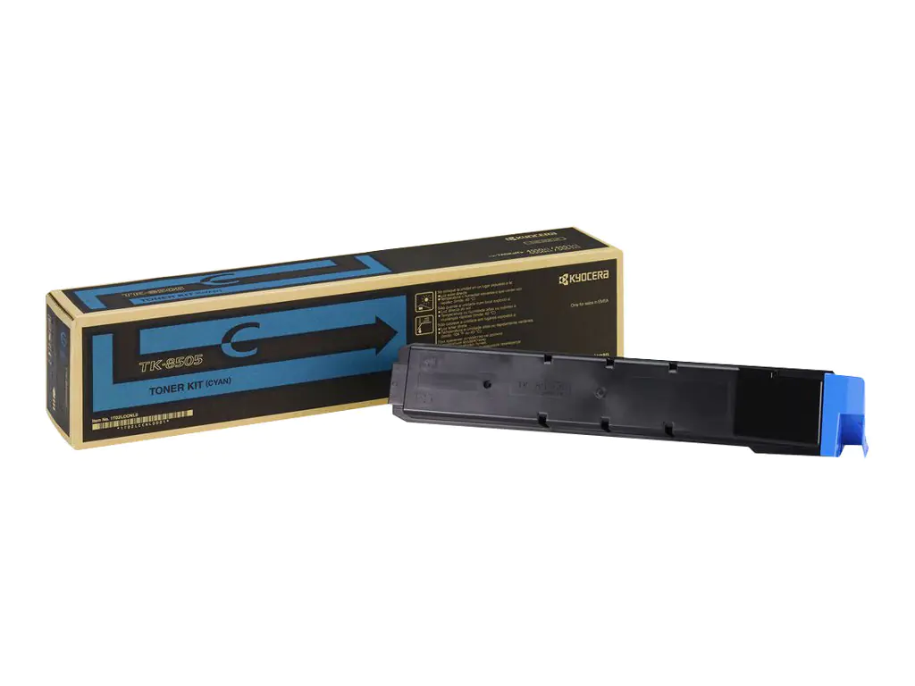 Kyocera TK 8505C - Cyan - Original - Tonerpatrone - für TASKalfa 4550ci, 4551ci, 5500ci, 5550ci, 5551ci Kyocera TK 8505C - Cyan - Original - Tonerpatrone - für TASKalfa 4550ci, 4551ci, 5500ci, 5550ci, 5551ci
