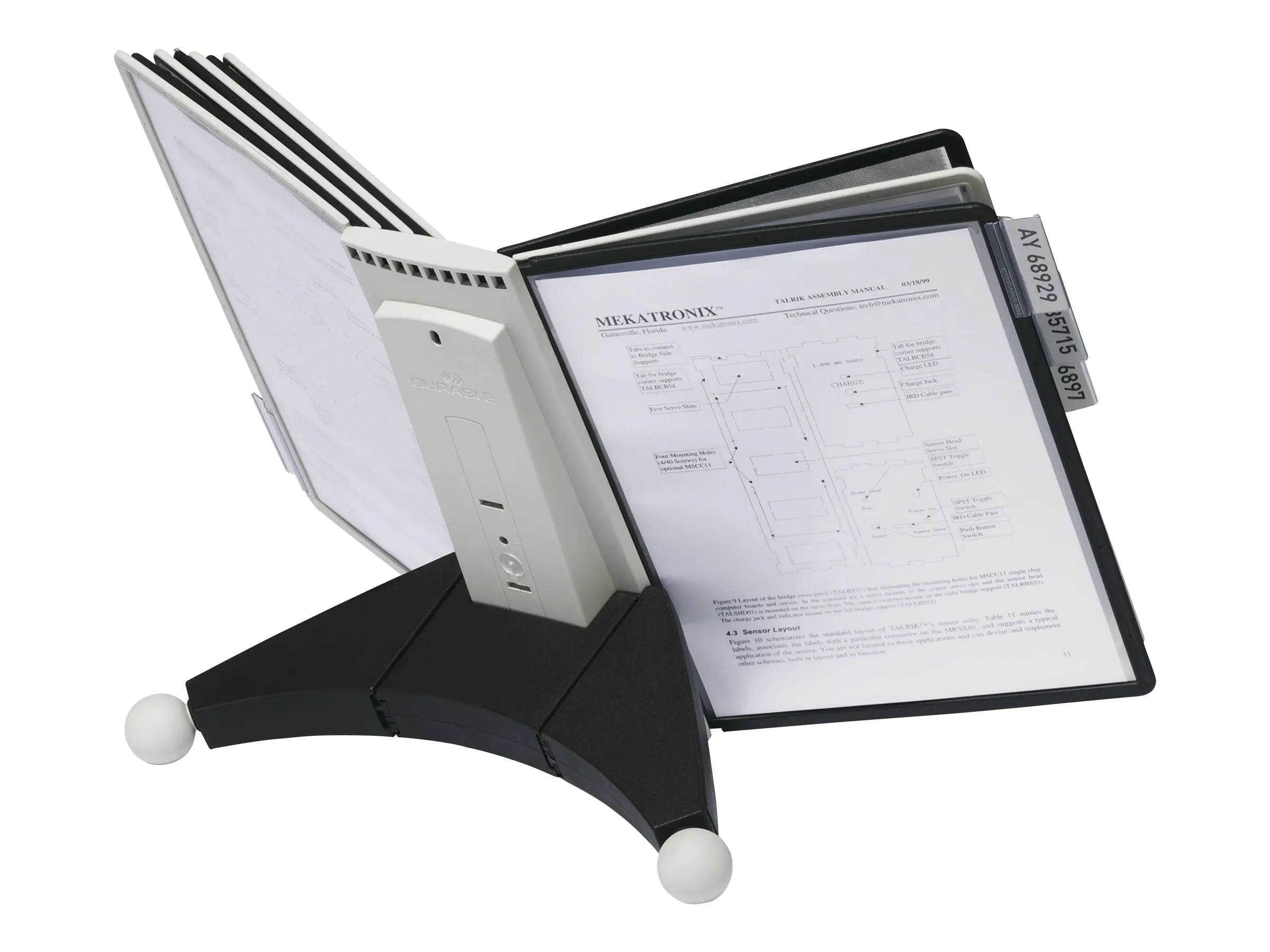 Durable SHERPA TABLE - Displaytafelsystem - Desktop 5632-22