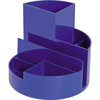 MAUL Stifteköcher 4117637 rund 6Fächer Kunststoff blau MAUL Stifteköcher 4117637 rund 6Fächer Kunststoff blau