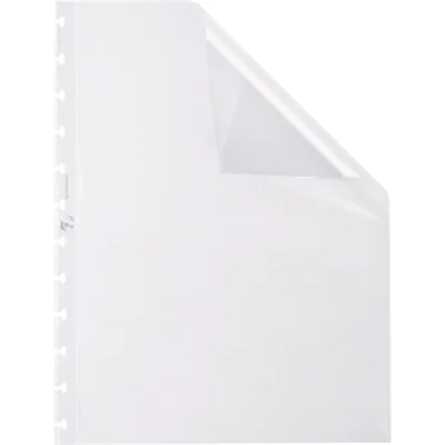 Oxford Prospekthüllen Vario Zipp DIN A4 transparent genarbt 0.08 mm - 10 100551995