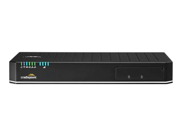 CradlePoint E3000 Series Enterprise Router E3000-5GB - Wireless Router - WWAN 10GbE, 2.5GbE - Wi-Fi 6 - Dual-Band - an Rack montierbar, wandmontierbar - mit 3 Jahre NetCloud Enterprise Branch Essentials Plan
