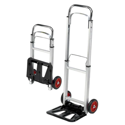 pro-bau-tec Sackkarre 40 x 70/180 x 20/40 cm (B x H x L) 90kg Aluminium silber