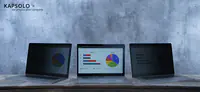 KAPSOLO KAP10247 - Notebook - Rahmenloser Display-Privatsphärenfilter - Transparent - Privat