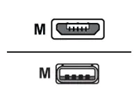 Sharkoon - USB-Kabel - Micro-USB Typ B (M) zu USB (M) - USB 2.0 - 2 m - Schwarz