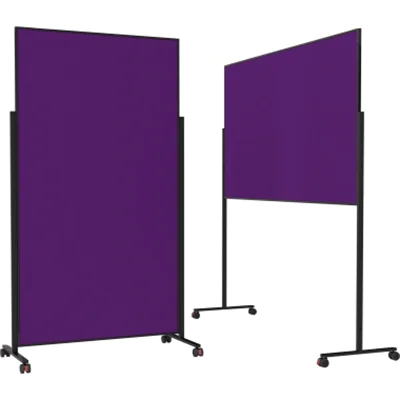 magnetoplan® Moderationstafel Design VarioPin Maße der Oberfläche: 100 x 180 cm (B x H) Filz rot