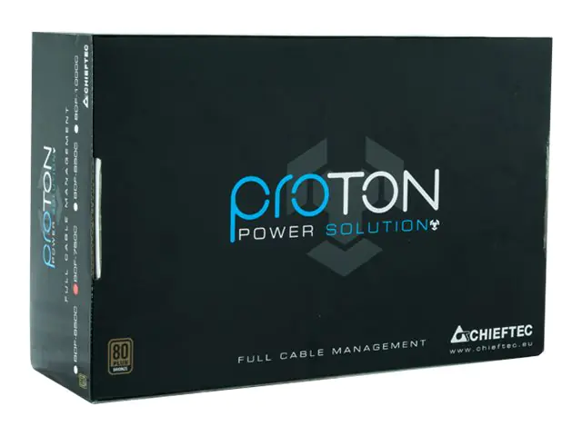 Chieftec Proton Series BDF-1000C - Netzteil (intern) - ATX12V 2.3 - 80 PLUS Bronze - Wechselstrom 115-230 V - 1000 Watt - aktive PFC