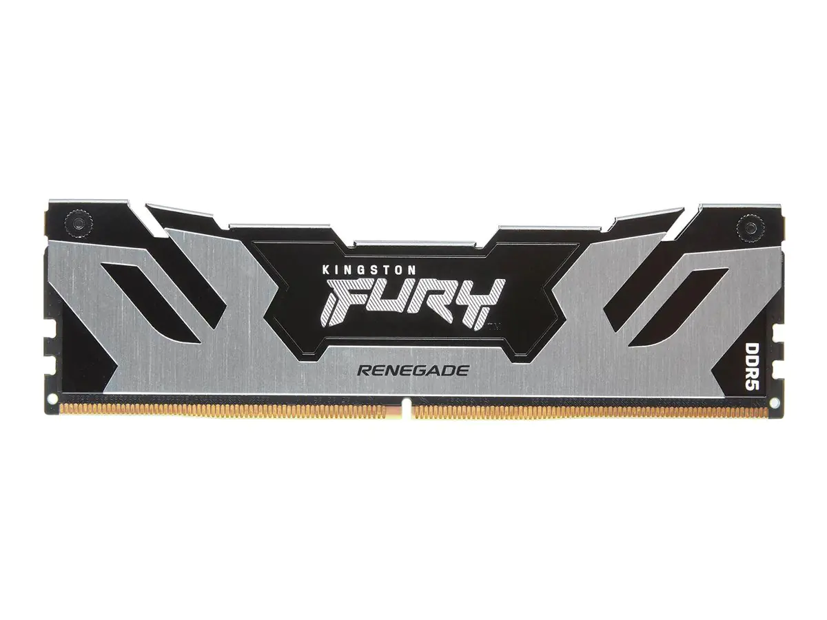 Kingston FURY Renegade Silver - DDR5 - Modul - 16 GB - DIMM 288-PIN - 7600 MT/s / PC5-60800 - CL38 - 1.45 V - ungepuffert - on-die ECC