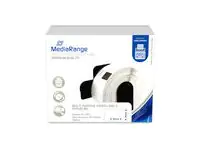 MEDIARANGE ge Schriftband 29x90mm schwarz/weiß Brother DK-11201 400Stk