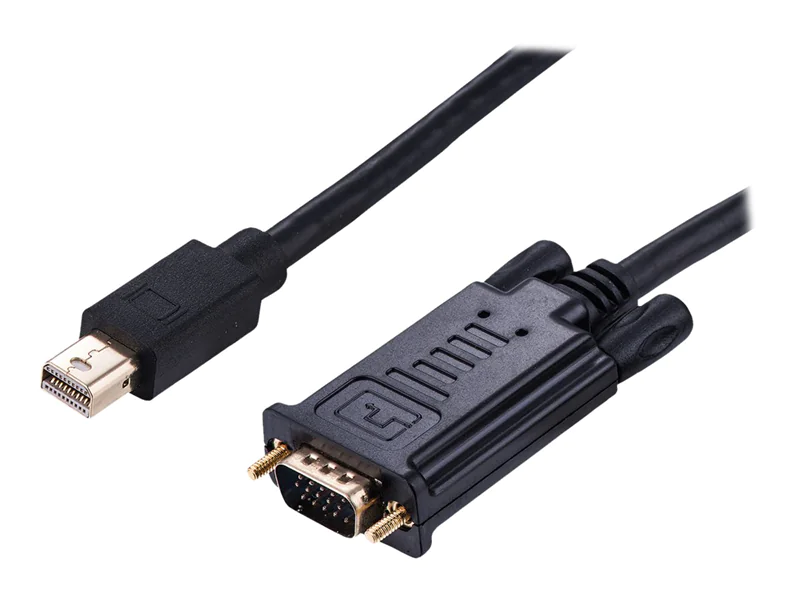 Roline - Adapterkabel - Mini DisplayPort (M) zu HD-15 (VGA) (M) - 1 m - 1080p-Unterstützung - Schwarz