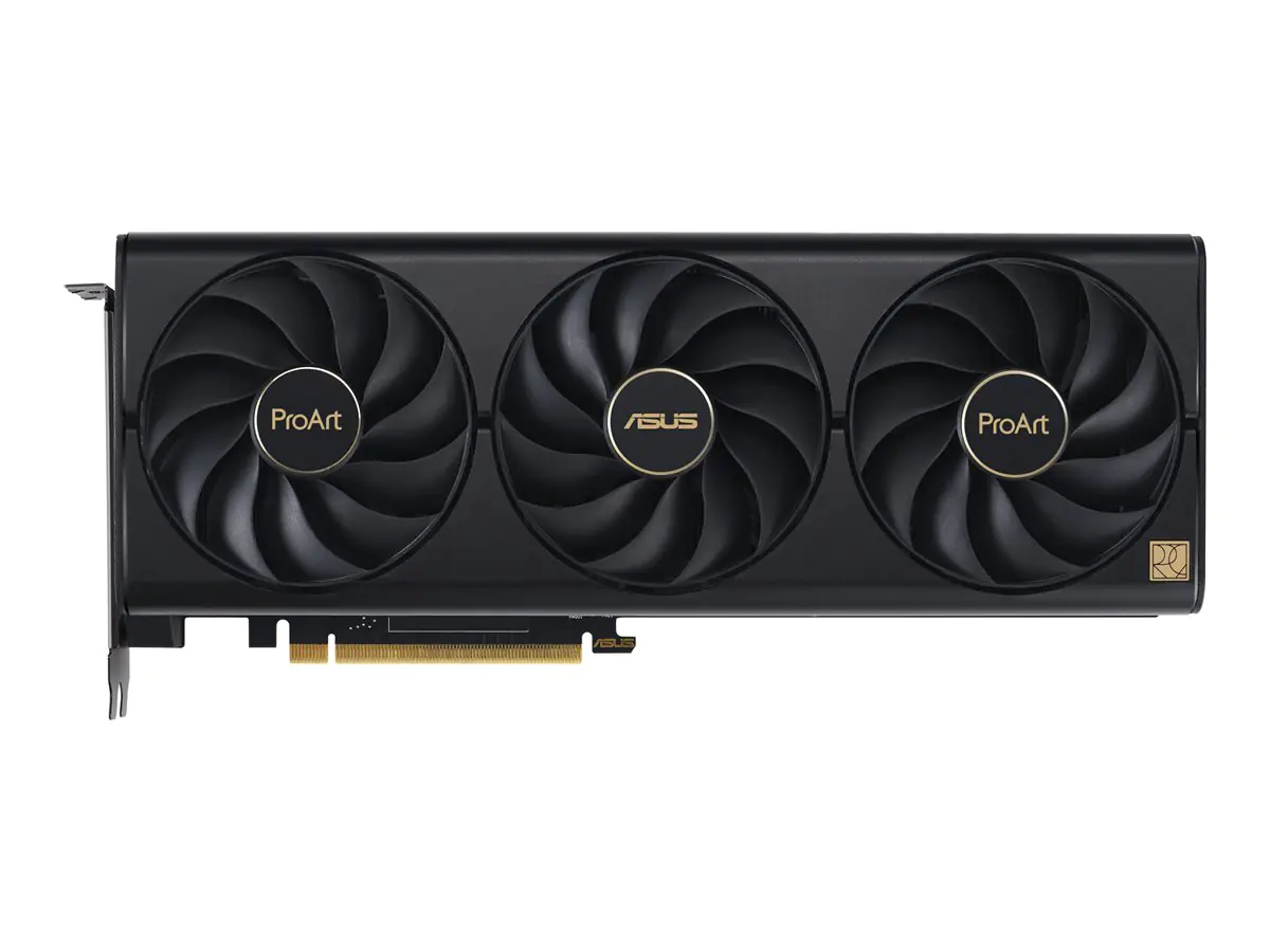 ASUS ProArt GeForce RTX 4070 Ti Super 16GB - OC Edition - Grafikkarten - GeForce RTX 4070 Ti Super - 16 GB GDDR6X - PCIe 4.0 - Schwarz