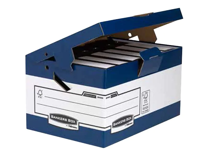 Fellowes Bankers Box ERGO-Stor Maxi - Aufbewahrungsbox - für A4 (210 x 297 mm) 0048901