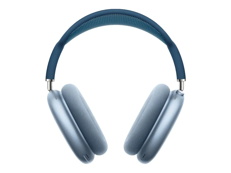Apple AirPods Max - Kopfhörer mit Mikrofon - ohrumschließend - Bluetooth - kabellos - aktive Rauschunterdrückung - himmelblau