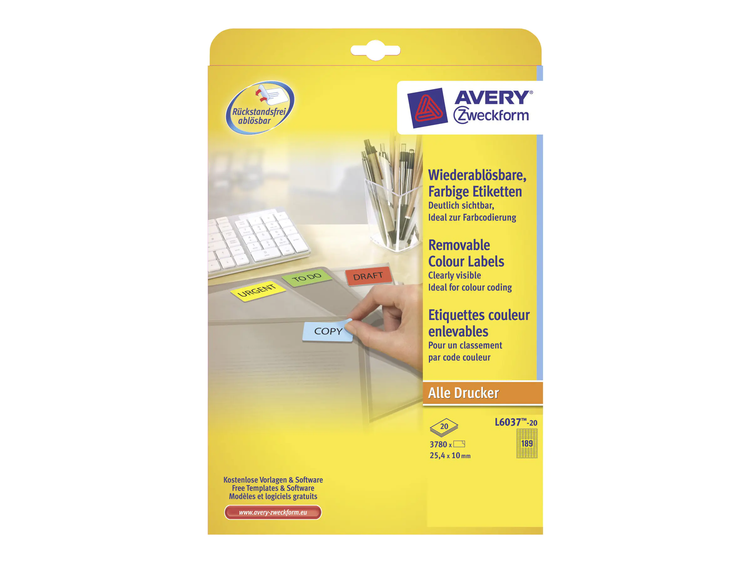 Avery Zweckform A L6037-20