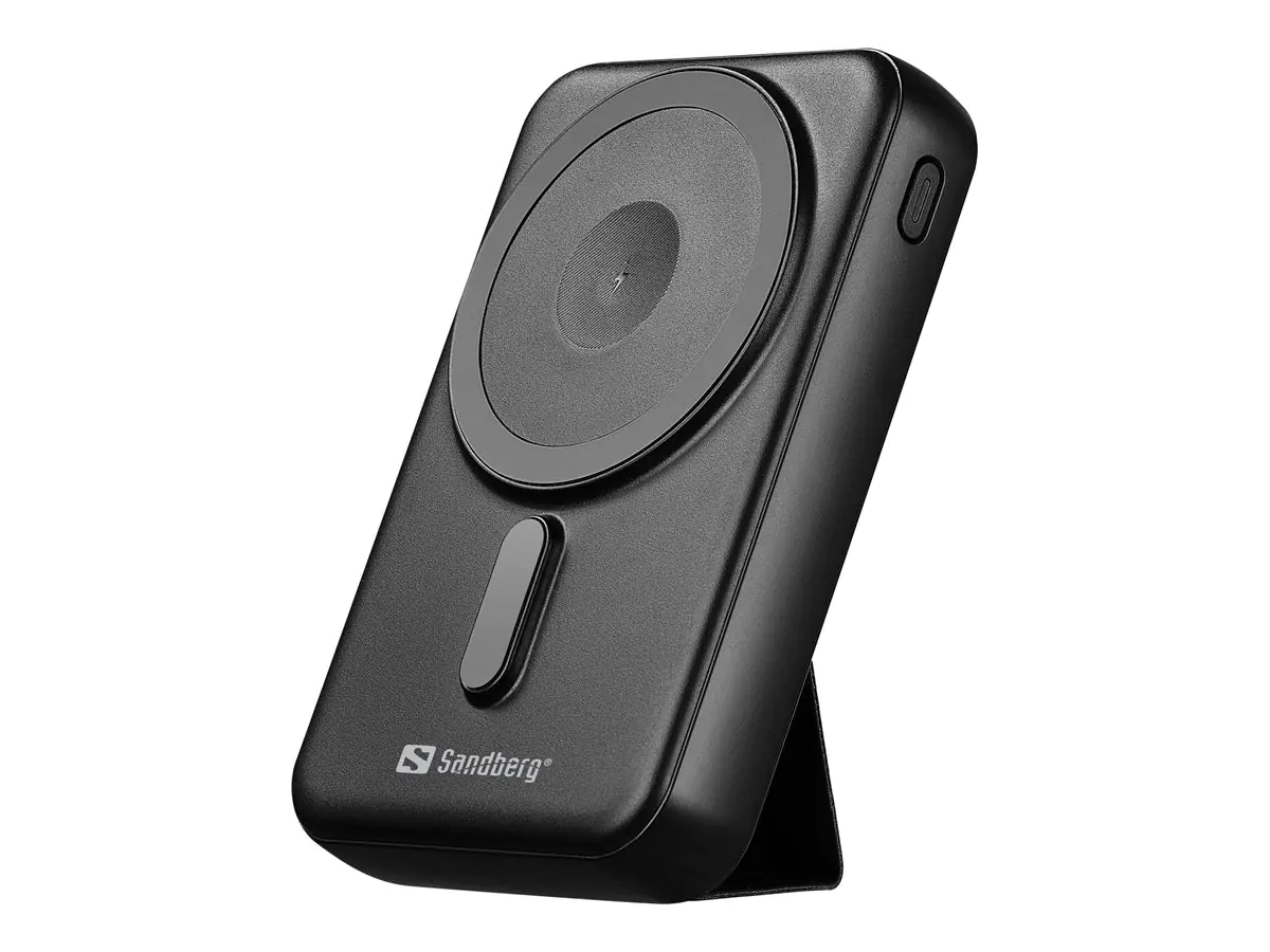 Sandberg - Kabelloses Ladegerät - 10 Watt - 2 Ausgabeanschlussstellen (USB Typ A, 24 pin USB-C) Sandberg - Kabelloses Ladegerät - 10 Watt - 2 Ausgabeanschlussstellen (USB Typ A, 24 pin USB-C)