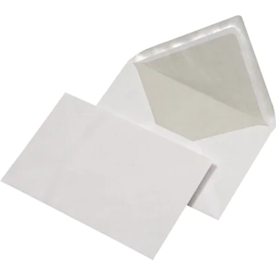 MAILmedia Briefumschlag DIN C6 ohne Fenster 80g/m² mit Nassklebung Offsetpapier weiß 500 St./Pack.