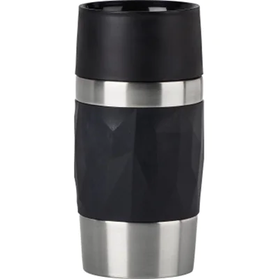 EMSA Thermobecher Travel Mug Compact Mehrweg 300ml Edelstahl silber EMSA Thermobecher Travel Mug Compact Mehrweg 300ml Edelstahl silber