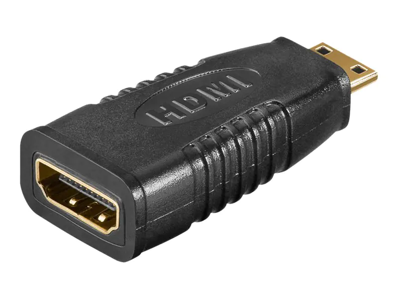 goobay - HDMI-Adapter - mini HDMI (M) bis HDMI (W)