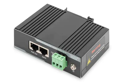 DIGITUS Professional DN-651112 - Power Injector - 60 Watt - Ausgangsanschlüsse: 1