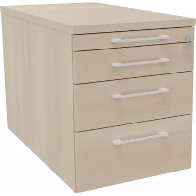 Rollcontainer Teilung 1/2/3/3 B434xT800x540mm Akazie Rollcontainer Teilung 1/2/3/3 B434xT800x540mm Akazie