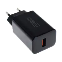 ACV Schnell-Ladegerät 100V-240V - bis zu 18W - schwarz