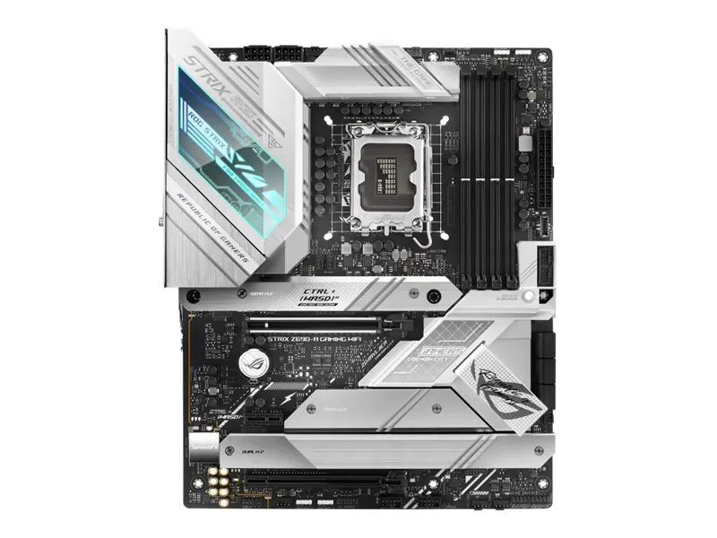 ASUS ROG STRIX Z690-A GAMING WIFI - Motherboard - ATX - LGA1700-Sockel - Z690 Chipsatz - USB-C Gen2, USB 3.2 Gen 1, USB 3.2 Gen 2, USB-C Gen 2x2 - 2.5 Gigabit LAN, Wi-Fi 6, Bluetooth - Onboard-Grafik (CPU erforderlich) - HD Audio (8-Kanal)