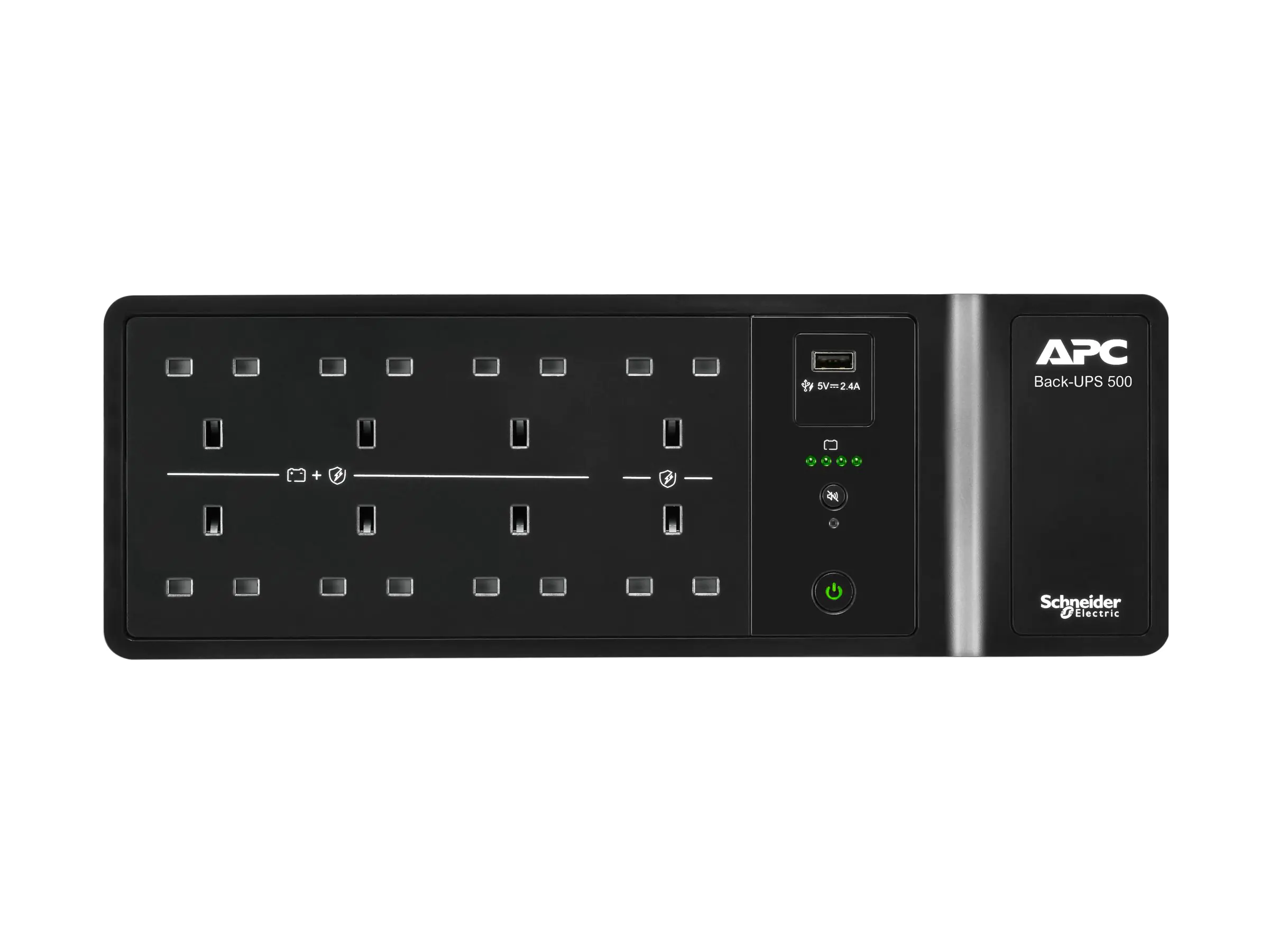 APC Back-UPS 500VA 8 British outlets - (Offline-) USV