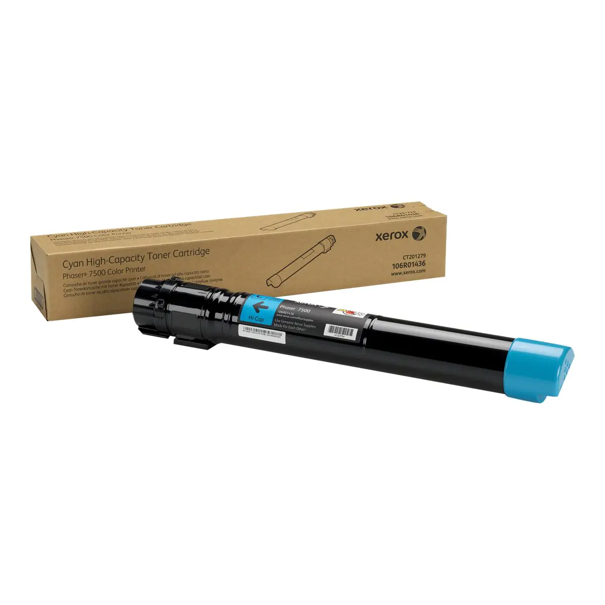 Xerox - Mit hoher Kapazität - Cyan - Original - Tonerpatrone - für Phaser 7500