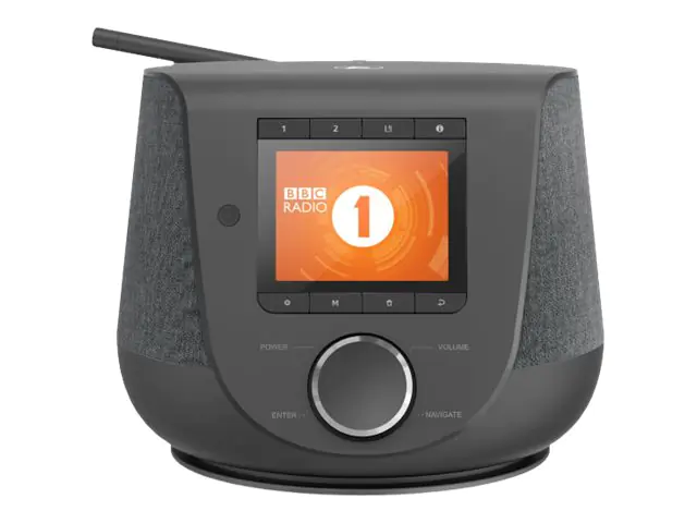 Hama DIR3200SBT - Netzwerk-Audioplayer / DAB-Radiotuner - 10 Watt (Gesamt) - Schwarz