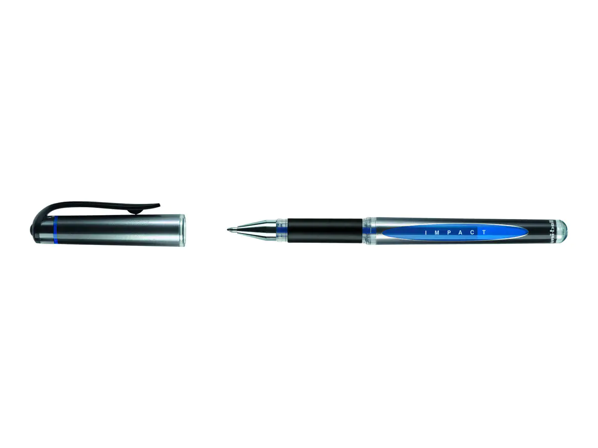 Uni-Ball GEL IMPACT - Tintenroller - Blau - Pigment-Gel-Farbe 146851