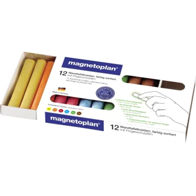 magnetoplan Tafelkreide 12306 farbig sortiert 12 St./Pack. magnetoplan Tafelkreide 12306 farbig sortiert 12 St./Pack.