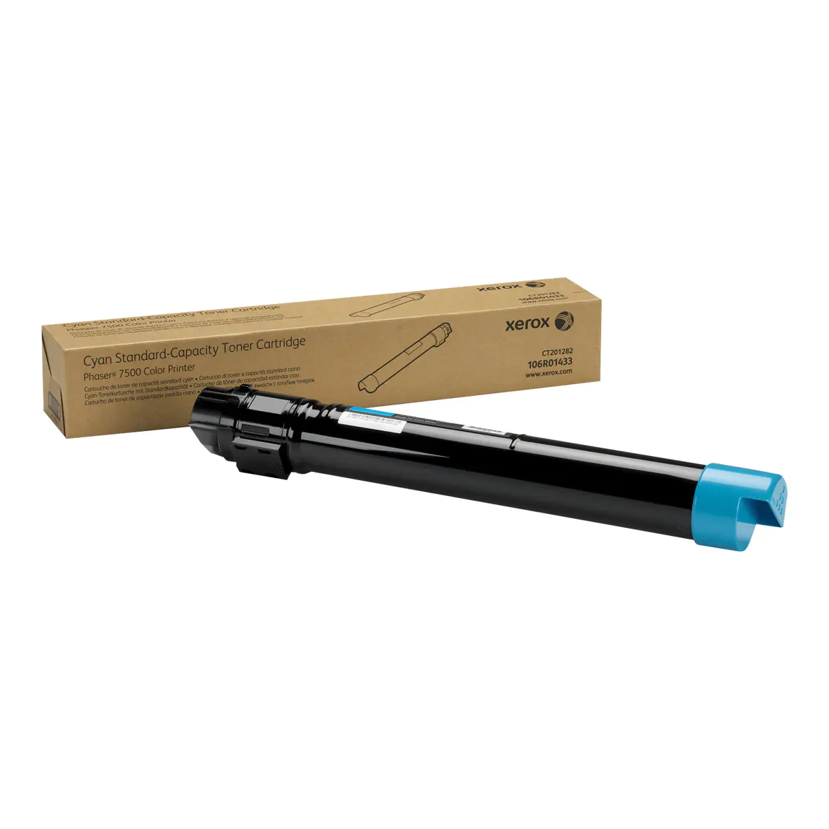 Xerox - Cyan - Original - Tonerpatrone - für Phaser 7500 Xerox - Cyan - Original - Tonerpatrone - für Phaser 7500