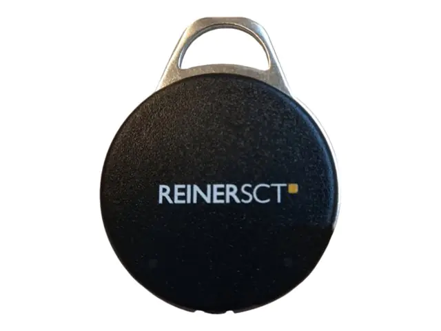ReinerSCT timeCard Premium transponder MIFARE DESFire EV3 - RFID-Tag - mattschwarz (Packung mit