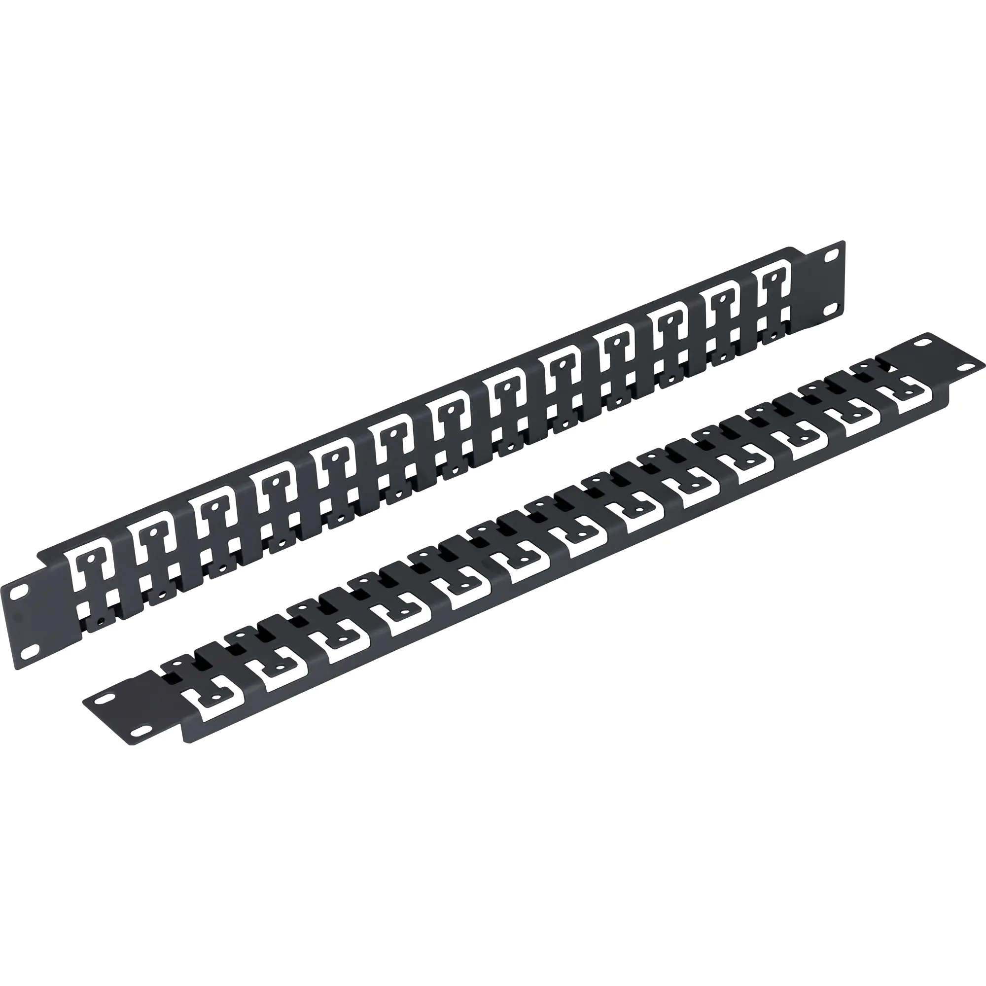 TRITON 19"zbh. Kabelführungsleiste 1HE Schwarz - Rack-Zubehör
