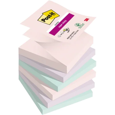 Post-it Haftnotiz Super Z-Notes R330-6SS-SOUL sortiert 6 St./Pack Post-it Haftnotiz Super Z-Notes R330-6SS-SOUL sortiert 6 St./Pack