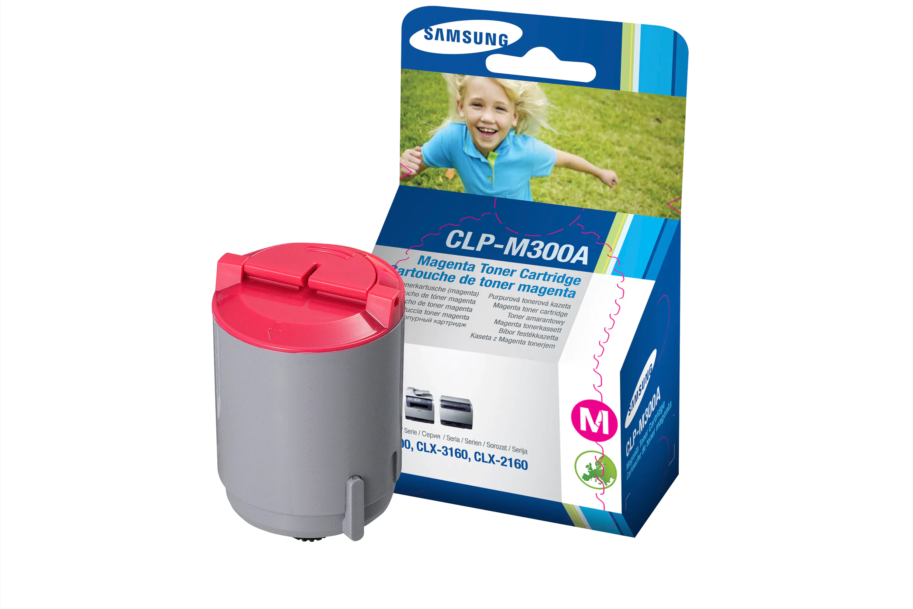 Samsung Toner CLP-M300A/ELS Magenta 1.000 Seiten 1 Stück