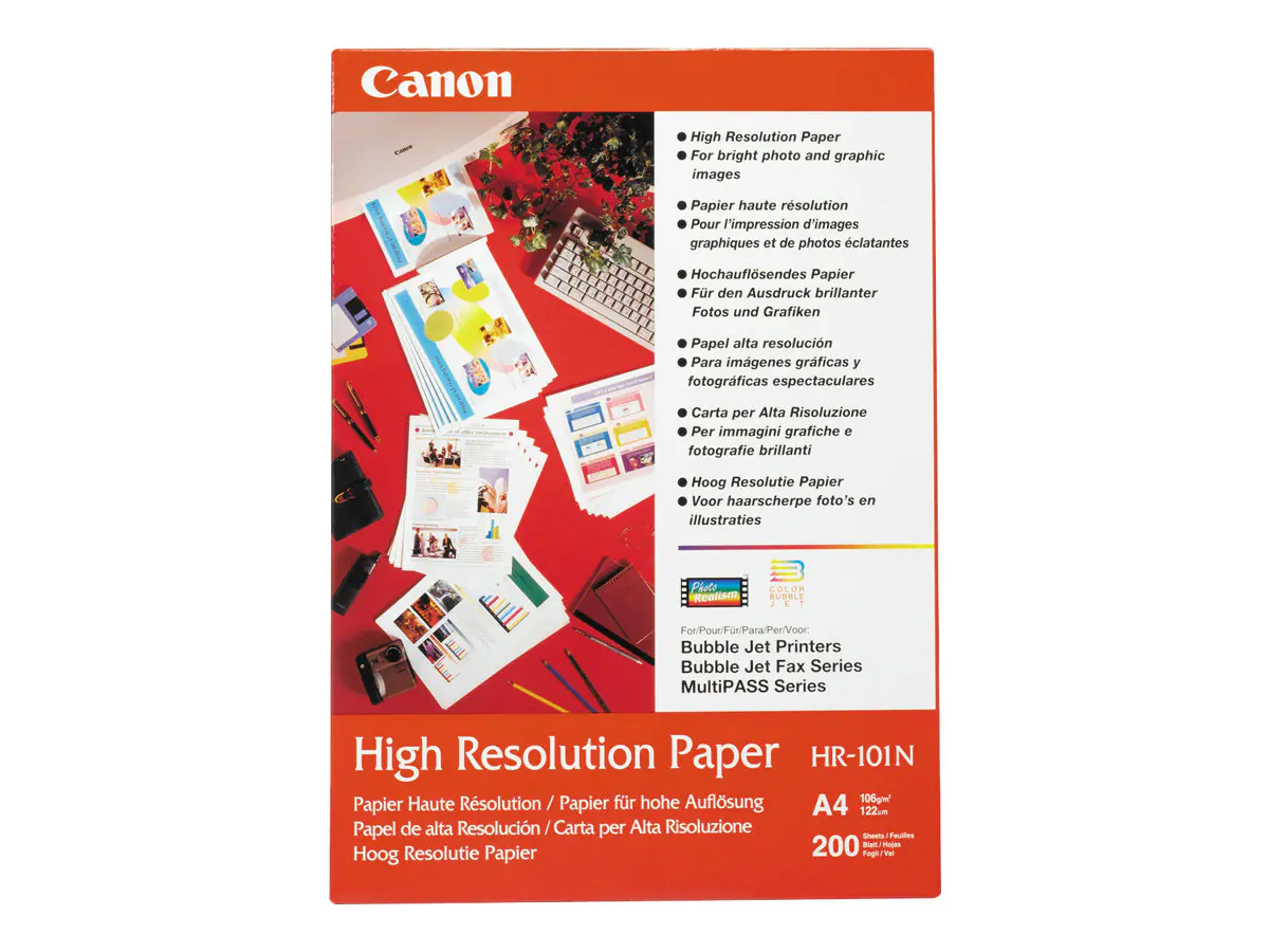 Canon HR-101 - A4 (210 x 297 mm) 50 Blatt Normalpapier