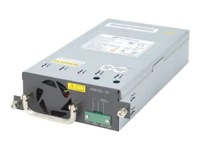 HPE X361 - Redundante Stromversorgung (Plug-In-Modul) - DC -48 V - -60 V - 150 Watt - für HPE 5500-24G-4SFP, 5500-24G-SFP, 5500-48G-4SFP