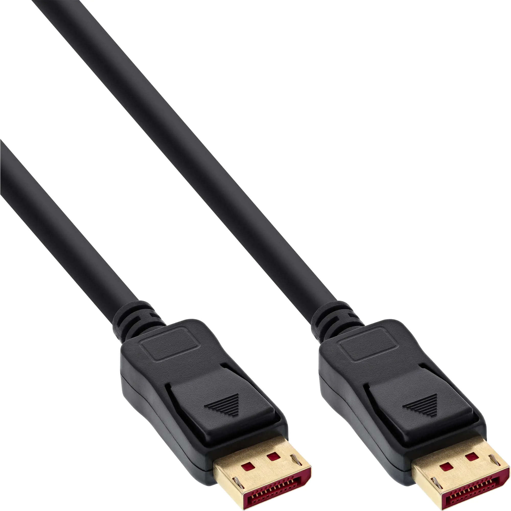 InLine - DisplayPort-Kabel - DisplayPort (M) zu DisplayPort (M) - DisplayPort 1.4 - 5 m - 4K Unterstützung, 8K Unterstützung - Schwarz