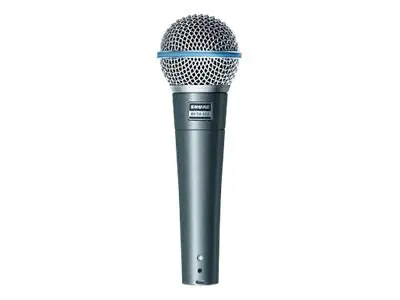 Shure Beta 58A - Mikrofon - silberblau