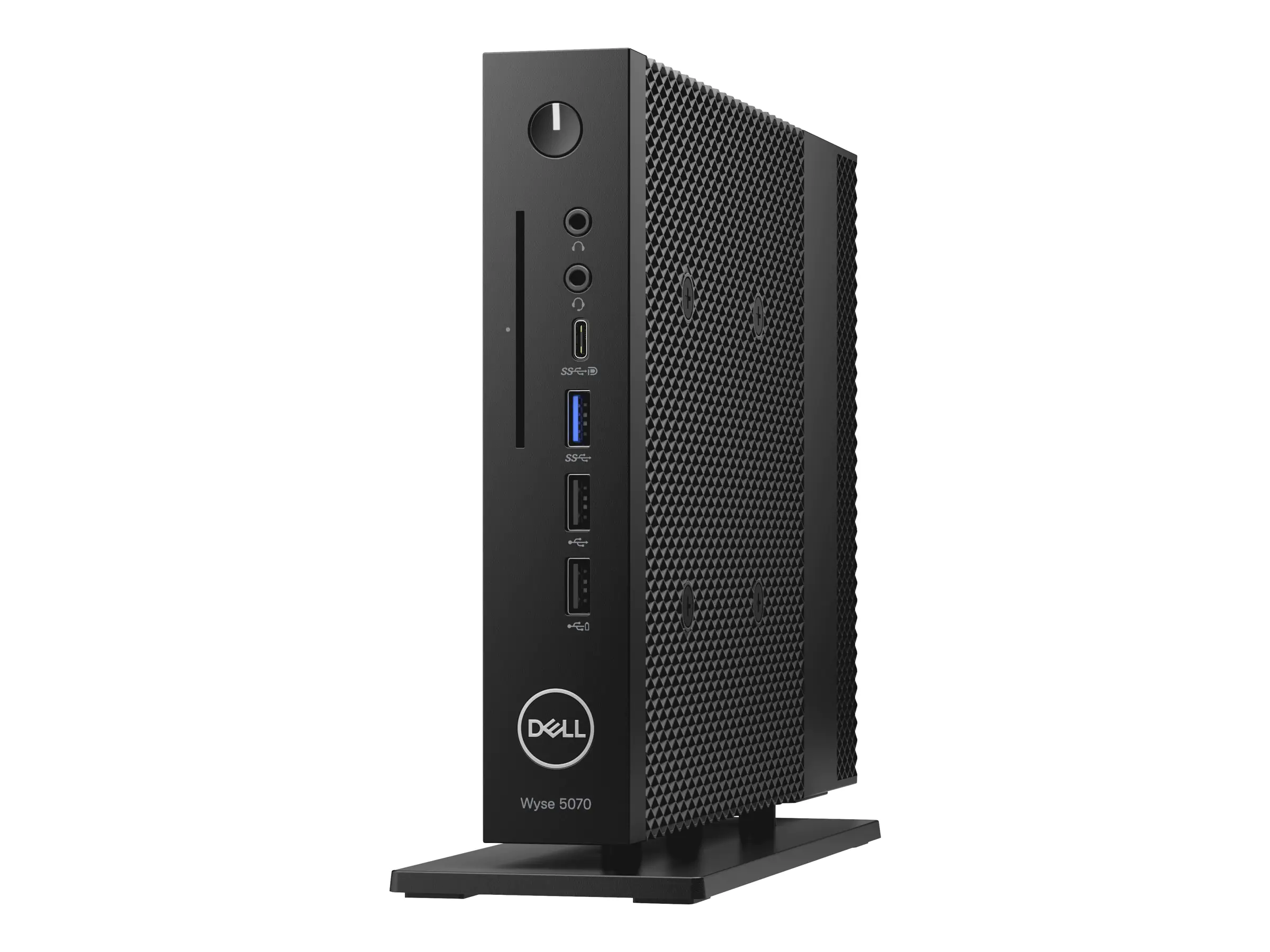 Dell Wyse 5070 - Thin Client - DTS - 1 x Pentium Silver J5005 / 1.5 GHz - RAM 8 GB - SSD 32 GB - UHD Graphics 605 - 1GbE, Wi-Fi 5 - WLAN: 802.11a/b/g/n/ac Wave 2, Bluetooth 5.0 - Win 10 IoT Enterprise 2019 LTSC (RS5) - Monitor: keiner - Schwarz - BTP - mi