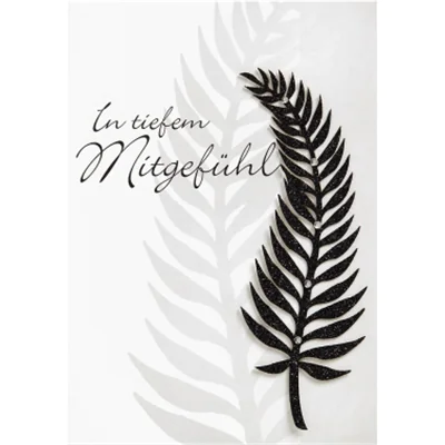 Perleberg Karte Trauer Lifestyle 781-0085 Perleberg Karte Trauer Lifestyle 781-0085