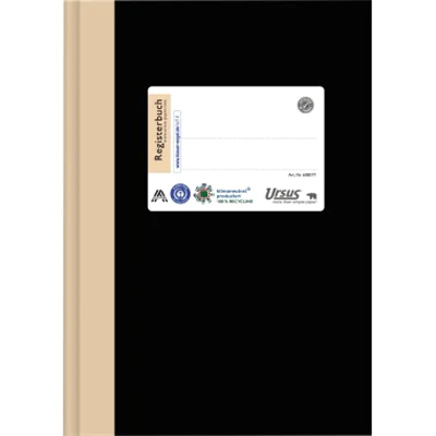 Ursus Registerbuch 2115B96LMR 608377 DIN A5 96Blatt 80g liniert Ursus Registerbuch 2115B96LMR 608377 DIN A5 96Blatt 80g liniert