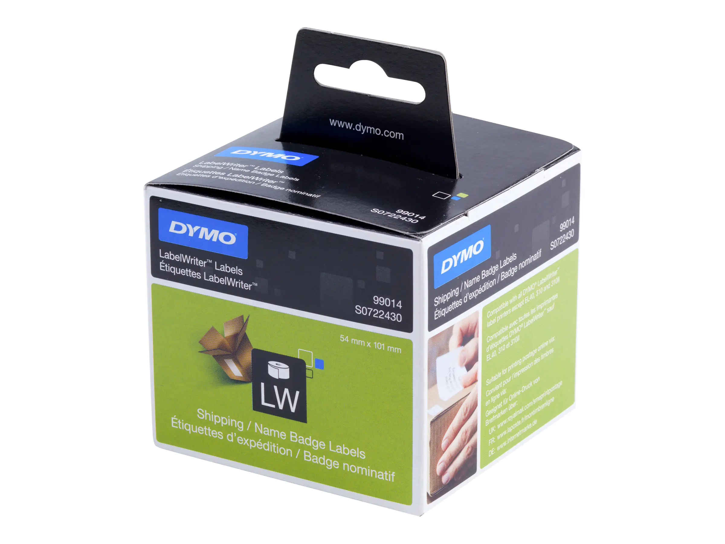 DYMO Versandetikett S0722430 für LabelWriter 101x54mm ws 220 St./Rl.